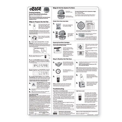 Mineral Harmony Spa Side Reference Card