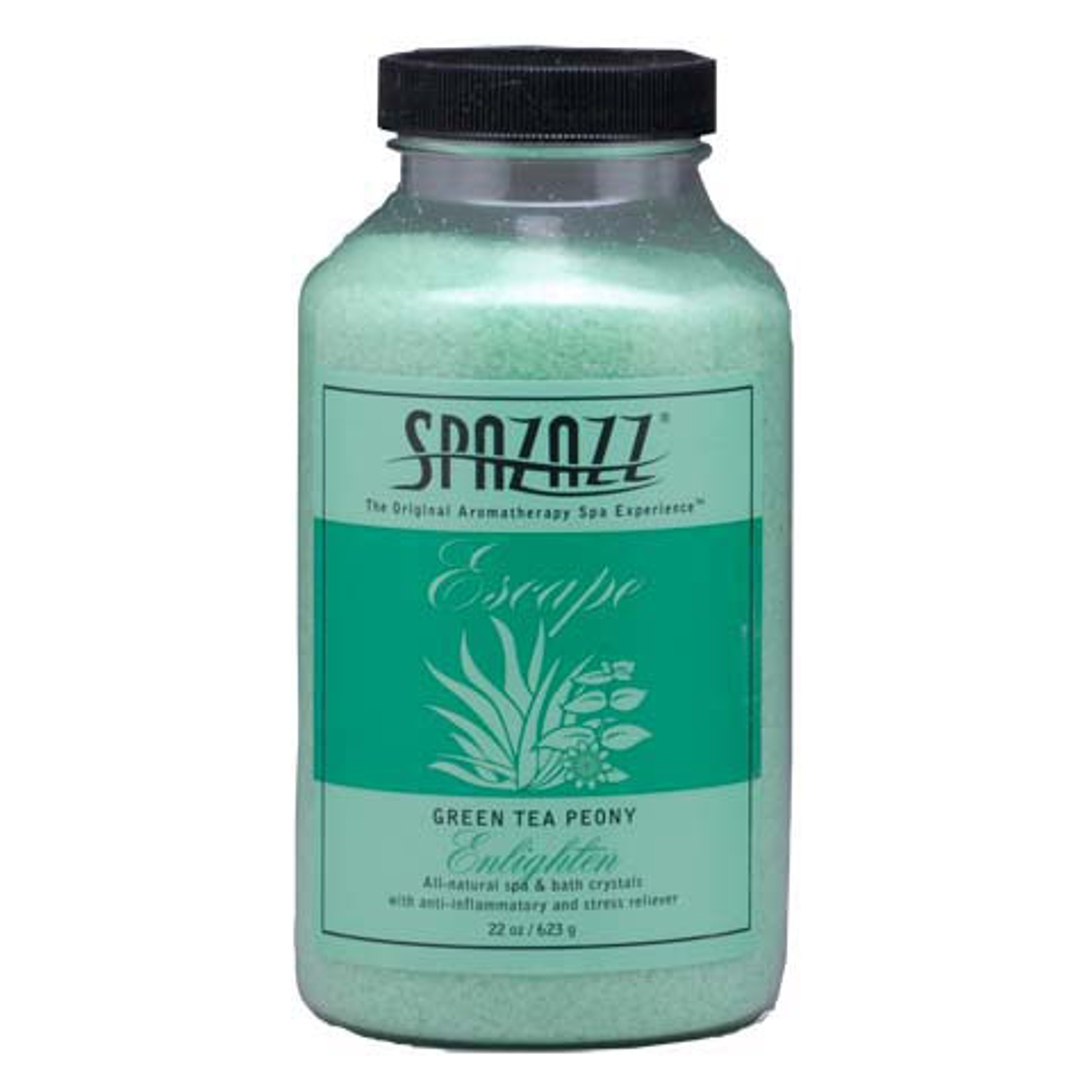 Spazazz Escape - Green Tea Peony Crystal